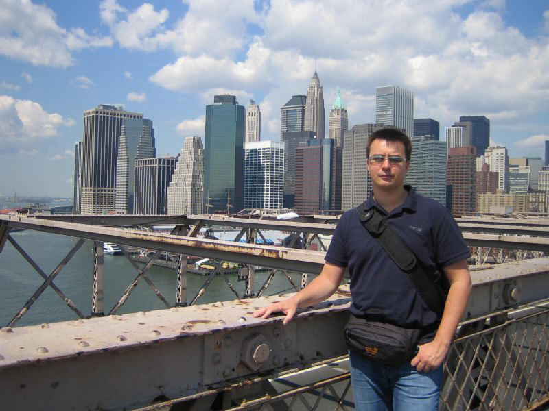 NY Brooklyn Bridge - Skyline